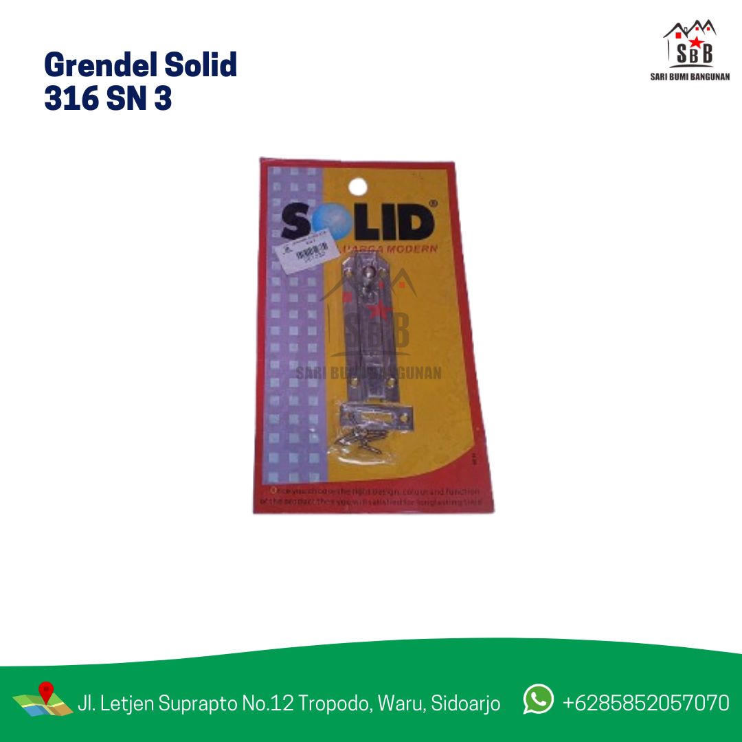 Grendel Solid 316 GP 3
